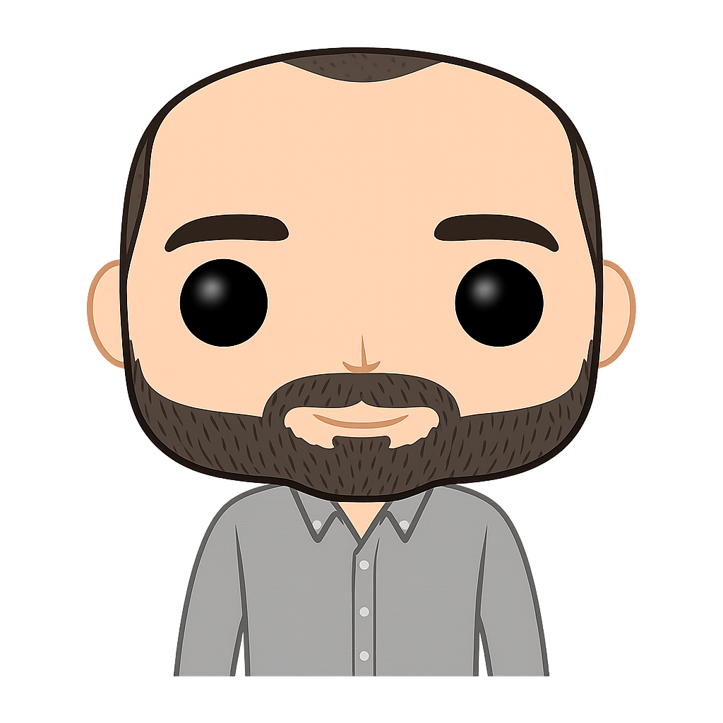 Andrés Macías — Funko-style avatar